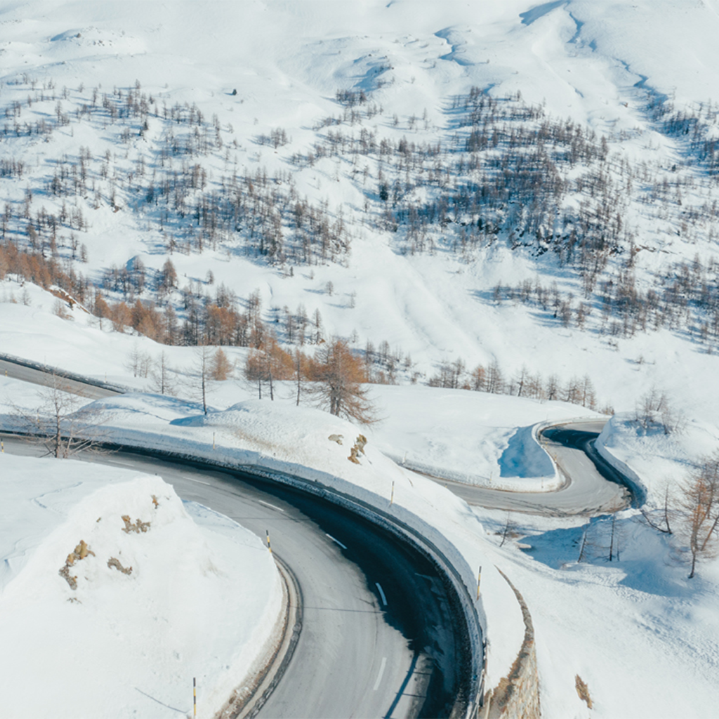 5% bättre bromsegenskaper på snö